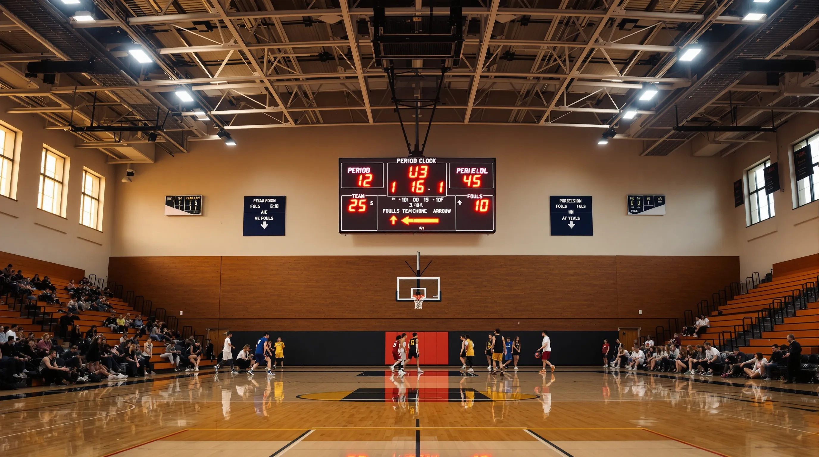 Best Indoor LED Basketball Scoreboards for High School and College Gyms